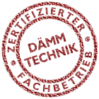 Zertifizierter Fachbetrieb für Dämmtechnik